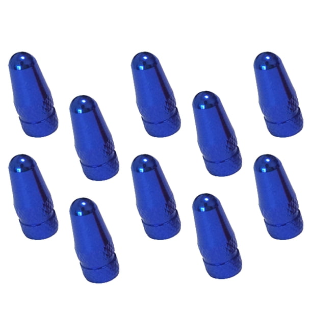 Kenally 10 piezas de tapas de neumáticos de bicicleta, cubierta de aire a prueba de polvo, accesorios de protección, cubiertas de vástago de llanta de Herramientas y ferretería Azul Kenally TO008290-03B