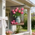 Beautynvta Mother's Day Garden Flag, 12x18 Inch Double Sided Tulip ...