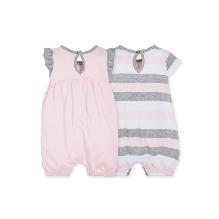 Burt's bees top baby romper