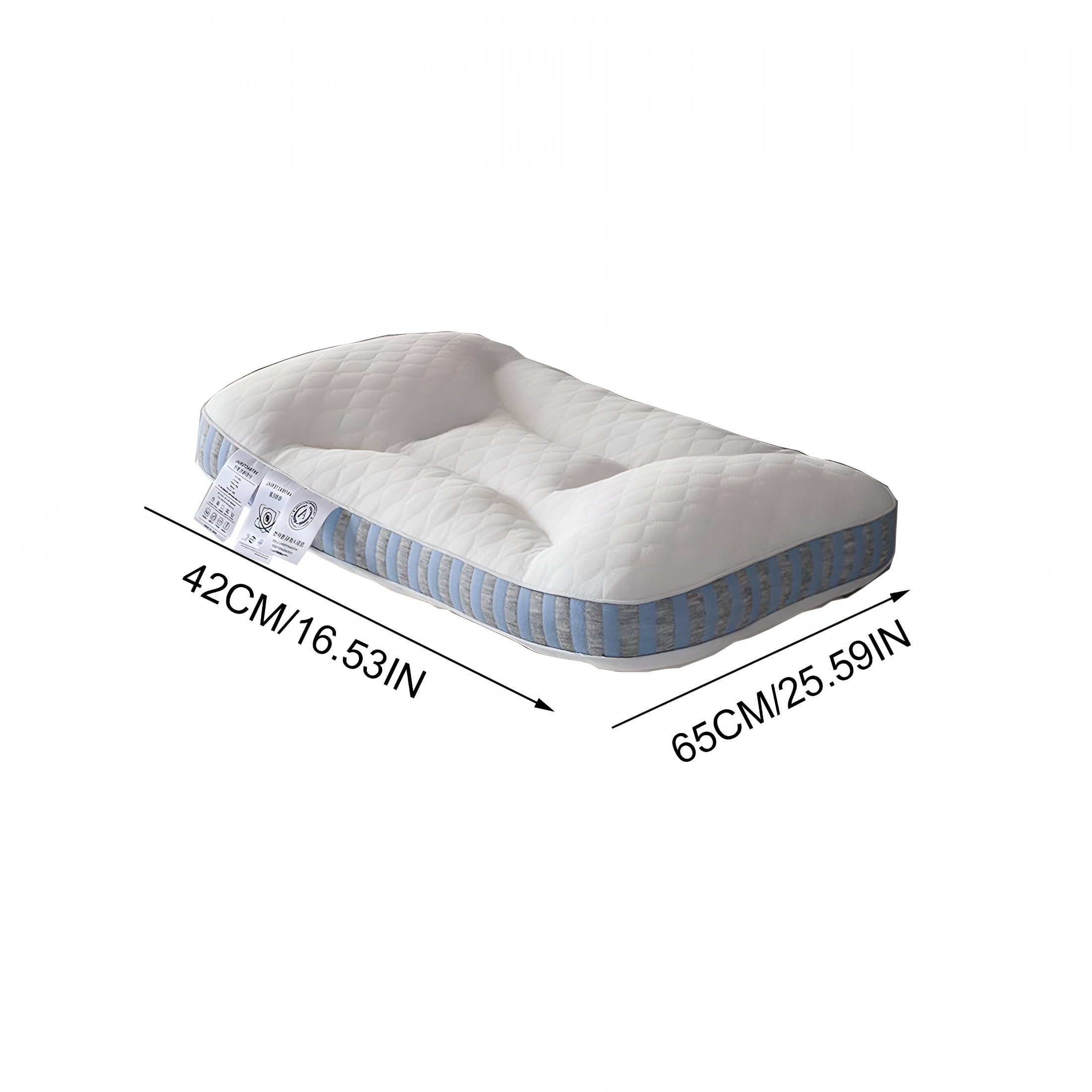 LAMIRO Adjustable Bed Wedge Pillow for Sleep Apnea,Gerd,Post Surgery,Heartburn - Foam Wedge Pillow for Back Pain Relief,Sleep Apnea Pillow Wedge or Bed Wedge Pillow for Sleeping for Seniors