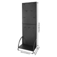 thumbnail image 2 of 1 PCS Black 60*35*170cm/23.62*13.78*66.93in Pegboard Display Stand, Merchandise Display Rack, Retail Pegboard Rack, 2 of 11