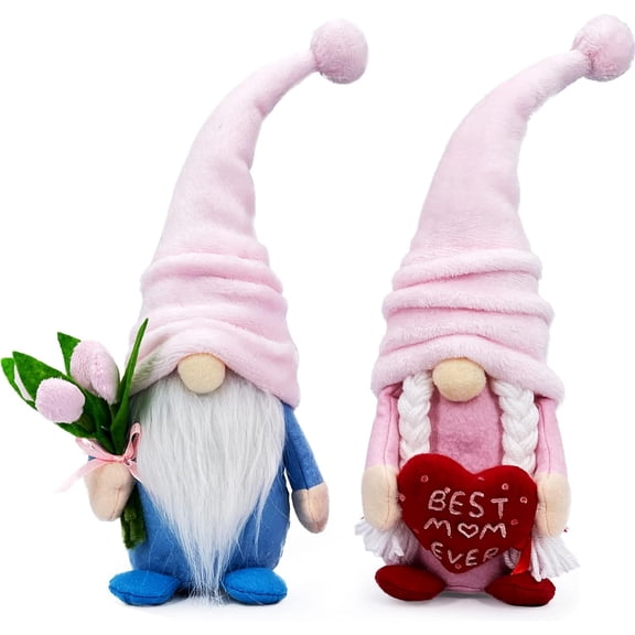 Mothers Day Decor - Spring Gnomes Decorations for Mother's - Best Ever Christmas Birthday Gifts for Mom Who Have Everything from Daughter, Son - Valentines Day Gifts for Mama, Mommy