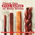 thumbnail image 6 of Natural Farm Jumbo Bully Sticks, 6 Inch - 4 Count, Odor Free, Extra-Thick Dog Chews, 6 of 6