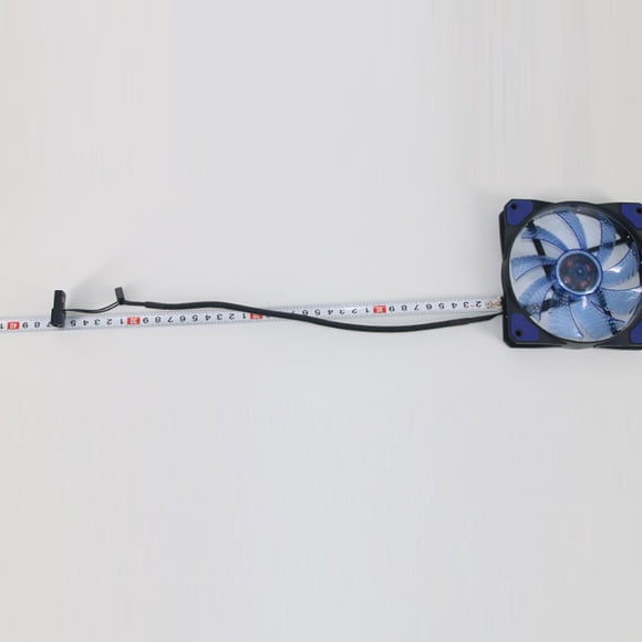 OULII RGB Computer Fans Blue ABS 1Set For PC Cooler