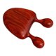 thumbnail image 1 of (Sándalo rojo 6*4) Peine de masaje facial de madera, 1 of 8