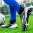 thumbnail image 1 of Niños para niñas Soccer Catess Firma Ground Soccer Zapatos de entrenamiento con zapatos de fútbol atlético de fútbol al aire libre, 1 of 9