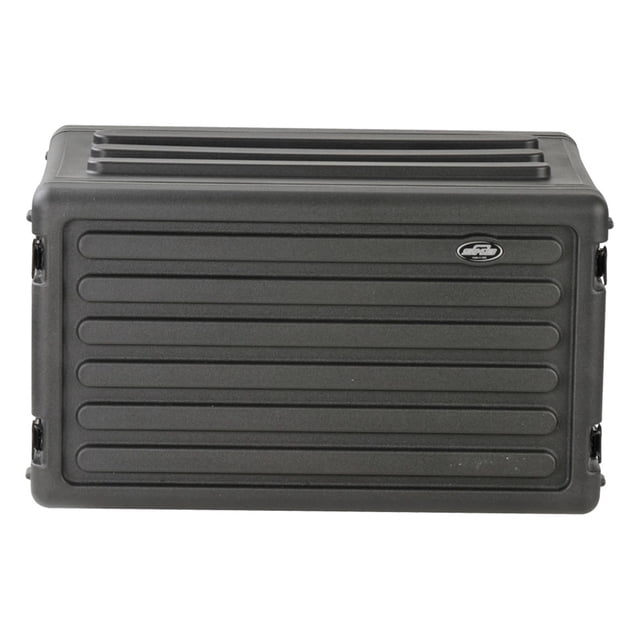 Funda Rack SKB 6U Shallow Roto, duradera, impermeable, con cierres