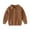 Brown, variant on dazeni Kids Sweater Boys Quarter Zip Pullover Tops Long Sleeve Stand Collar Textured Sweater Fall School Clothes for Children 2-10 T