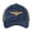 Royal Blue, variant on Aviation Trucker Hat - Distressed Navy Aviator Cap with Gold Wings - Vintage Military Strapback (NavyBlue)
