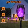 thumbnail image 4 of Linterna solar para decoración de Halloween, color morado claro, paquete de 10, 4 of 6