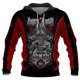 thumbnail image 3 of Sudadera con capucha innovadora y genial para hombre, moda informal, caballero de la Edad Media, sudadera con estampado 3D de manga larga, suéter tipo pulóver, 3 of 5