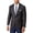 Grey - grey, variant on Ryan Seacrest Mens Windowpane Two Button Blazer Jacket, Grey, 38 Long