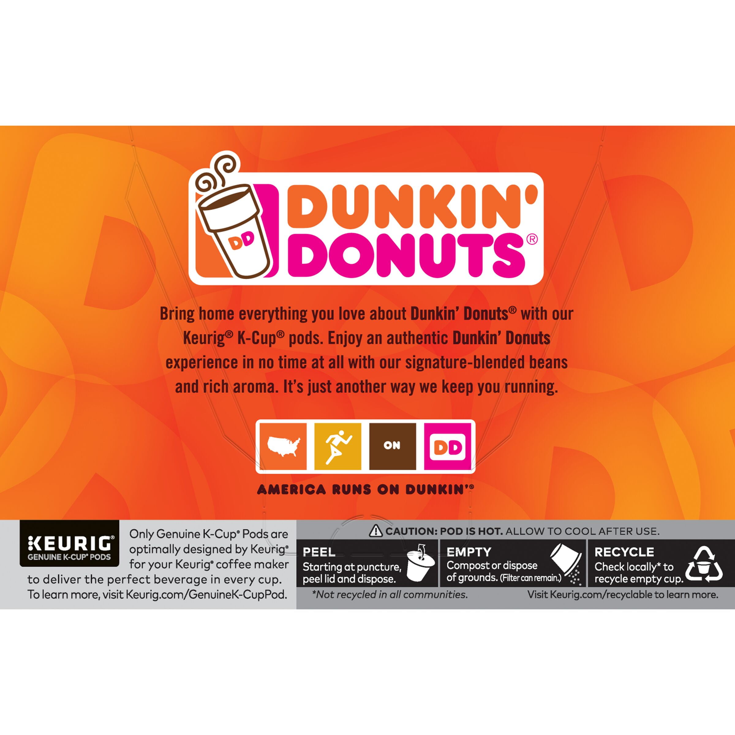 Dunkin® Cold Caramel K-Cup Coffee Pods, 10 ct - Foods Co.