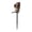 B, variant on ShaoXinWan Halloween Solar Skull Stake Lights, Waterproof Outdoor LED Garden Decor with Warm Glow, Spooky Resin Ground Lamp for Yard Cemetery Spooky Theme Pathway Porch Decoration