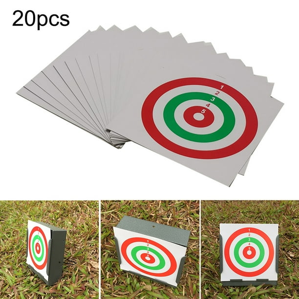 20 Sheets Hunting Archery Target Paper Hunting Holster Shooting Target