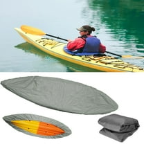 Qiopertar Under $5 Waterproof Kayak Cover Boats Canopy Universal, Oxford Cloth Protection for Indoor Outdoor Storage, Kayak Cover Boat Cover