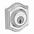 thumbnail image 4 of Baldwin Reserve DCTAD003 Double Cylinder Traditional Arch Deadbolt Lifetime Brass Finish, 4 of 5