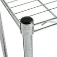 thumbnail image 5 of Honey-Can-Do 5-Shelf Steel Adjustable Storage Shelves, Chrome, Holds up to 350 lb per Shelf, 5 of 11