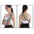 thumbnail image 4 of 71 Inch 180 cm Shoulder Immobilizer Arm Sling, Adjustable Lightweight Comfortable Effective Medical Arm Support Sling for Rotator Cuff Torn Arm Wrist Hand Elbow Injury, Broken Fractured Bones, Grey, 4 of 6