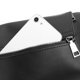 thumbnail image 3 of Bolso pequeño para hombre con cierre de cremallera a presión en forma de cubo impermeable de PU, 3 of 8