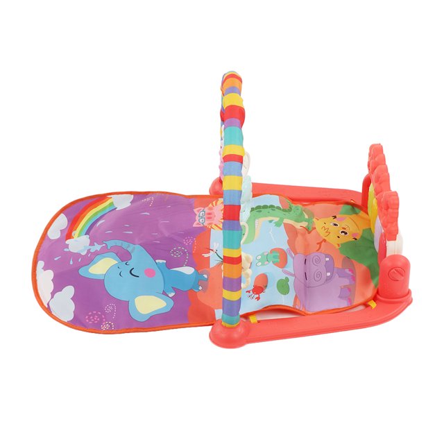 Baby Gym Play Piano Mat, Desarrollo Sensorial Patada de Piano Mat de Gimnasia Luces Suaves Agrenamiento de la Audición Cubos Suaves Toque Suave Para El Uso Diario
