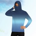 thumbnail image 2 of Men's Hoodies Casual Pullover Hooded Sweatshirt Gradient Print Hoodie Outdoor Pullover Fall Outfits 2026, 2 of 4