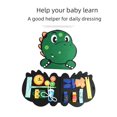 thumbnail image 1 of Tablero de fieltro para aprender habilidades de vida para niños, tablero de actividades con hebilla para vestirse, tablero de práctica de dibujos animados para niños, tablero de educación temprana, 1 of 5