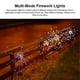 thumbnail image 4 of 8 Modes Solar Firework Lights 150 LED Waterproof Outdoors Garden Lamp for Patio Pathway Backyard Lawn Landscape, Colorful, 4 of 5
