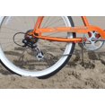 thumbnail image 3 of Firmstrong Urban Man Single Speed Beach Cruiser Bicycle, 26-Inch, Orange, 3 of 5