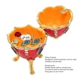 thumbnail image 4 of Trinket Boxes, Exquisite Egg Shaped Jewelry Trinket Boxes Beautiful  For Art Collection, 4 of 8