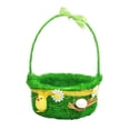 thumbnail image 2 of Easter Plush Basket for Easter Eggs , Easter Gift Baskets Bags for Kids, Easter, 2 of 5