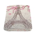 thumbnail image 2 of CADecor Effiel Tower Blanket Throw Super Soft Warm Bed or Couch Blanket 58x80 inches, 2 of 2