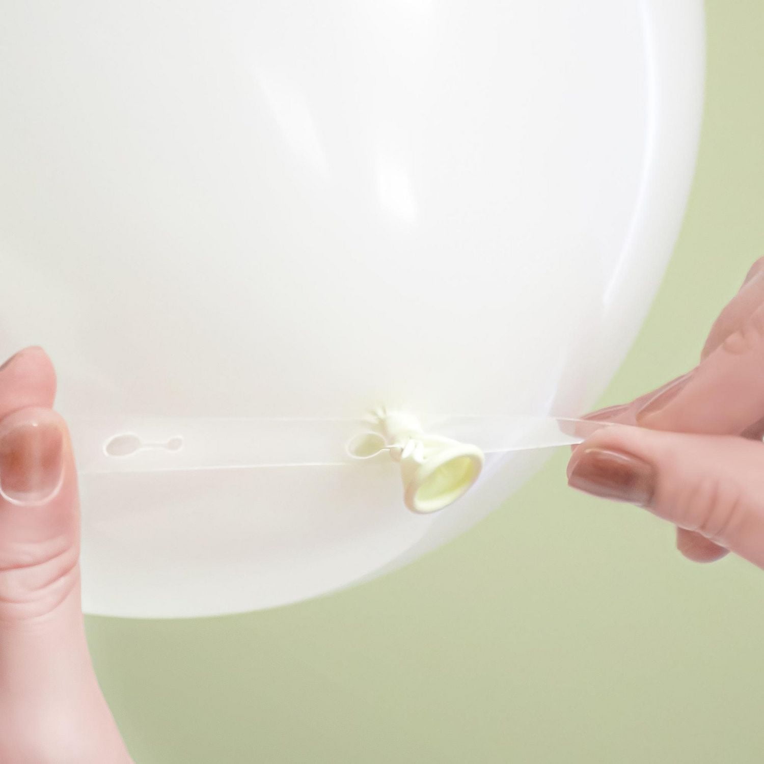 Way To Celebrate! Clear Balloon Garland Tape, 16.4ft., Plastic Balloon Garland Tape, 16.4FT