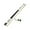White 9.8mm Tip, variant on harayaa Pool Section American Billiard Cue Full Size 57 inch Billiard Pool Cue Black and 11.5mm Tip