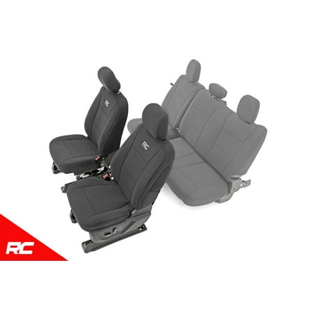 Water Closet Rough In Dimensions Rough Country Neoprene Seat Covers Front Black (fits) 2015-2019 F150 ( F-150 ) Water Resistant 91016 ()