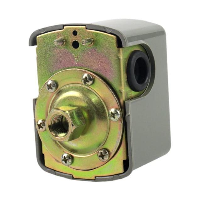 Interruptor de presión de agua, control automático eléctrico, rosca interna NPT resistente, accesorios, interruptor de presión para bomba de pozo de 30 a 50 PSI