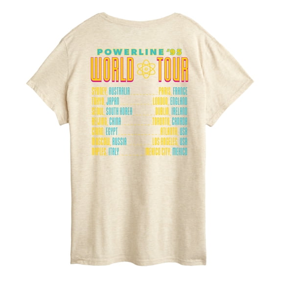 A Goofy Movie - Powerline Tour - Women's Short Sleeve Graphic T-Shirt
