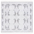 thumbnail image 2 of SAFAVIEH Chapel Maiara Diamond Area Rug, Black/Ivory, 6'7" x 6'7" Square, 2 of 8