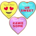 thumbnail image 7 of RUSSELL STOVER Valentine's Day Conversation Heart Assorted Milk & Dark Chocolate Gift Box, 1.5 oz. (3 pieces), 7 of 7