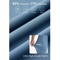 thumbnail image 4 of Pantalones Libin Work para hombre, pista de golf, atlético, gris y azul XL, 4 of 6