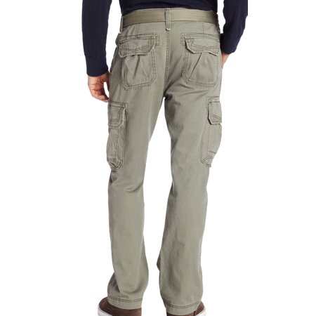 Unionbay - NEW UNIONBAY SURVIVOR SERIES LEAF GREEN BELTED CARGO PANTS SIZE 38X32 - Walmart.com