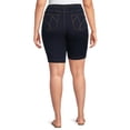 thumbnail image 3 of JMS Just My Size by Hanes Women's Plus Size 4-Pocket Pull-On Bermuda Shorts, 3 of 6