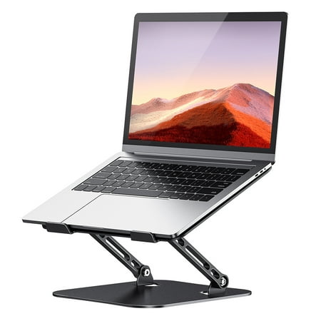 Laptop Stand for Desk, KEXIN Aluminum Adjustable Stand of Laptop for Mac / HP / DELL and etc., 10-17 inches Foldable Computer Holder