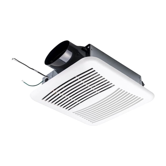 ACiQ SlimLine Series 50-80-100 CFM 0.6 Sones Bathroom Exhaust Fan | Ceiling or Wall Mount, Household Ventilation Fan