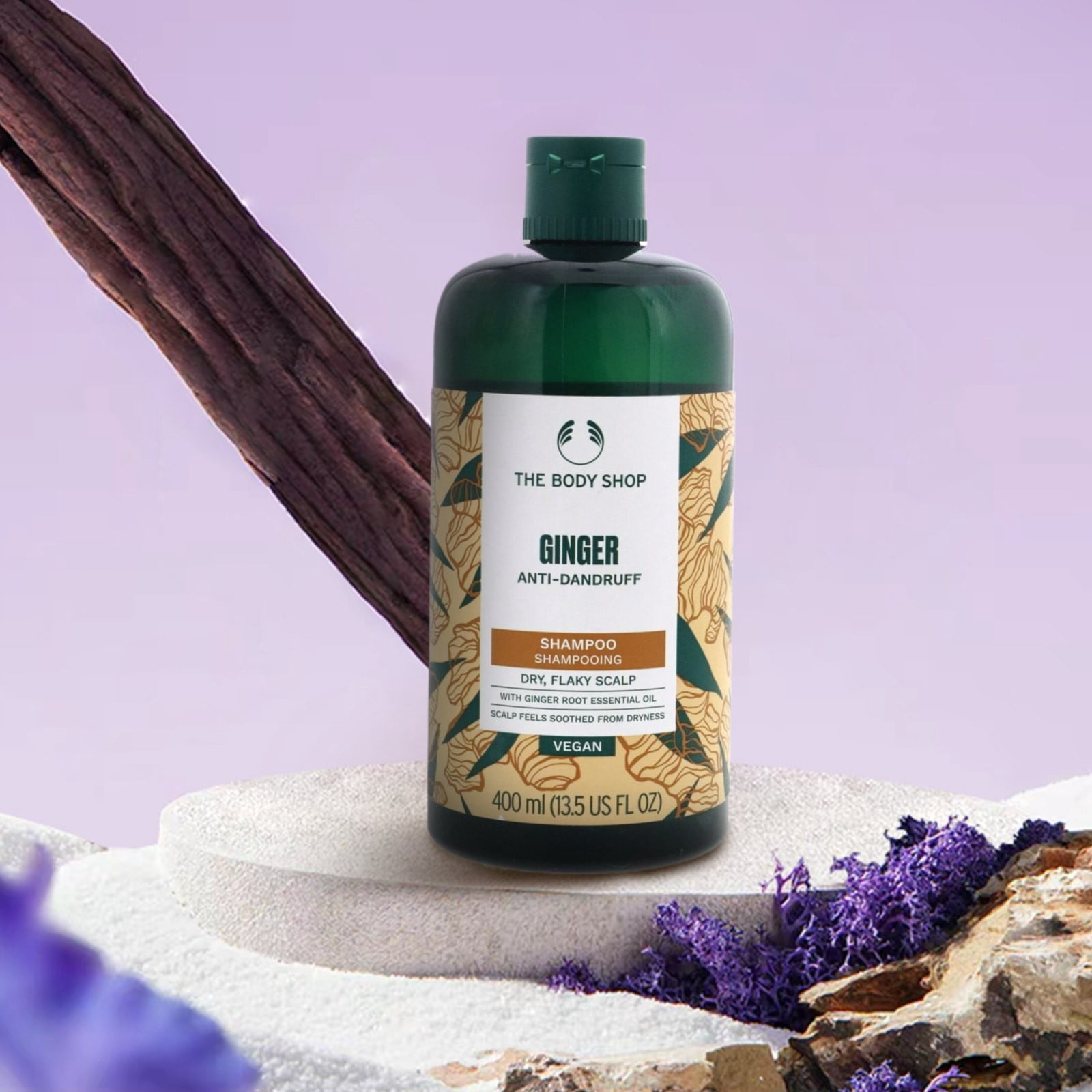 The Body Shop Ginger Scalp Care Shampoo Scalp Anti Shampoo Anti Scalp Repair Anti Itch Oil Control Scalp Refreshing 400ml