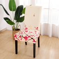 thumbnail image 1 of Funda de silla elástica para el hogar, funda de silla de comedor, cojín de asiento combinado, hotel con todo incluido, 1 of 4