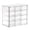 White, variant on Makeup Organizer Storage with 12 Drawers, 1 Pcs Desktop Office Supplies and Desk Organizers, Clear Accessories Storage Drawer for Make Up, Jewelry, Stationery, Clear