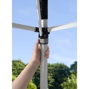 Quik Shade Commercial 10 x 10 x 1 ft White C100 Straight Leg Canopy