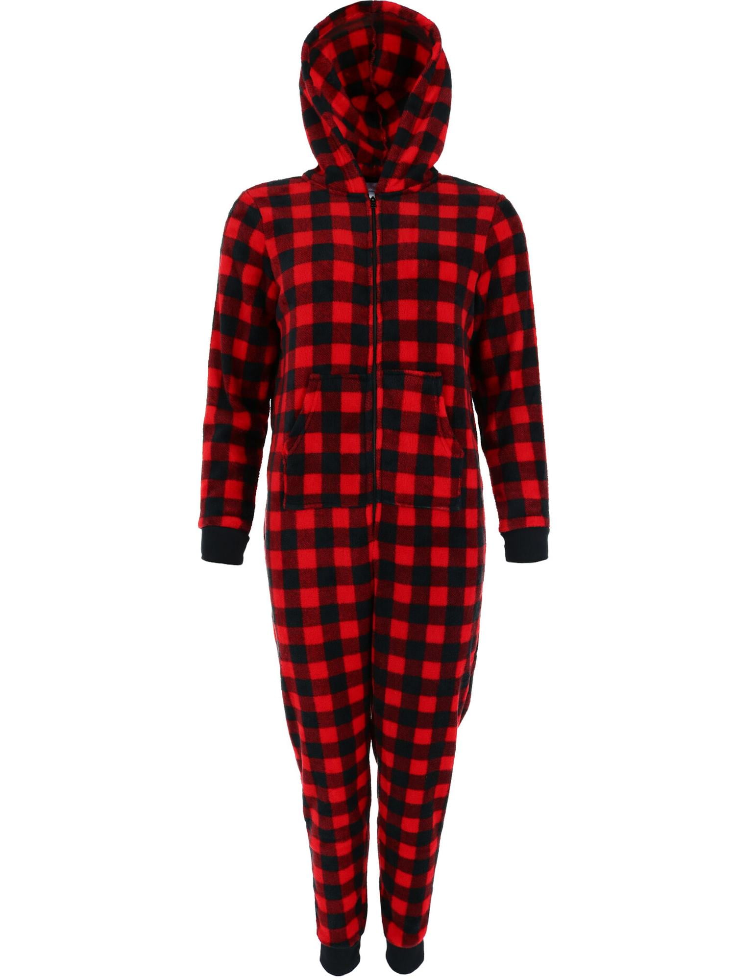 women's buffalo plaid hoodie