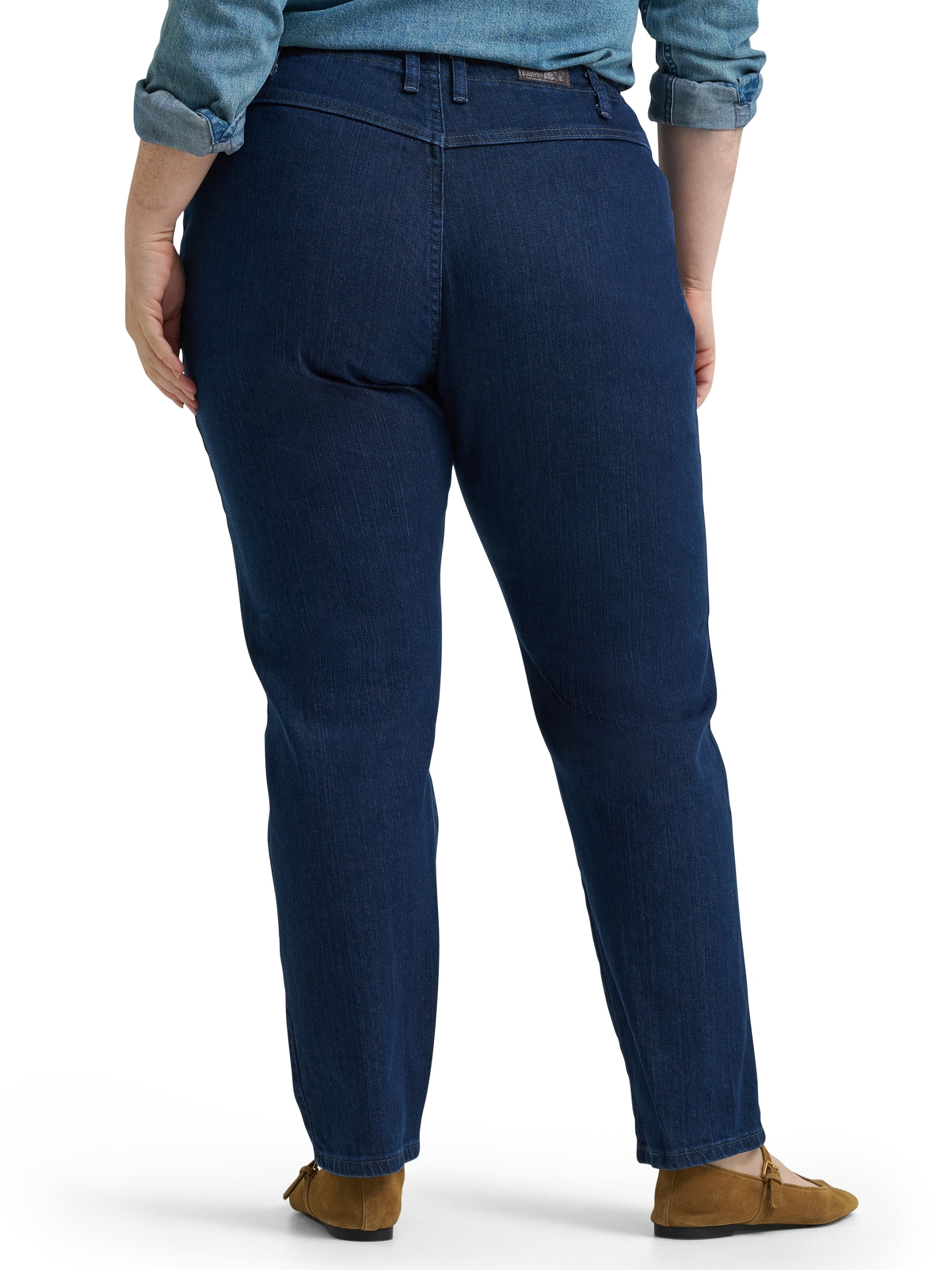 Lee® Women's and Plus Side Elastic Denim Jeans